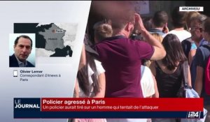 Agression à Paris: un policier aurait tiré sur un homme qui tentait de l'attaquer