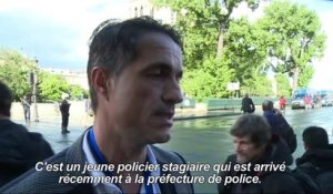 Le policier agressé sur le parvis de Notre-Dame hospitalisé