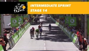 Sprint intermédiaire / Intermediate sprint  - Étape 14 / Stage 14 - Tour de France 2017