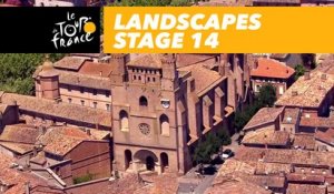 Paysages du jour / Landscapes of the day - Étape 14 / Stage 14 - Tour de France 2017