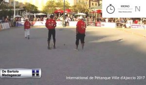 Demi-finales et finale de l'International à pétanque de la Ville Ajaccio - 16 juillet 2017