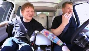 Ed Sheeran se lâche dans le Carpool Karaoke de James Corden