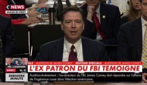 James Comey : "il y a eu une tentative de diffamer le FBI"