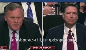 James Comey : "J'ai pensé que Trump pouvait mentir"