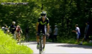 Valverde attaque / attacks   - Étape 6 / Stage 6 - Critérium du Dauphiné 2017