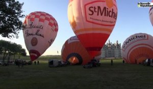 VIDEO. A Chambord, un vol royal pour les ballons St-Michel