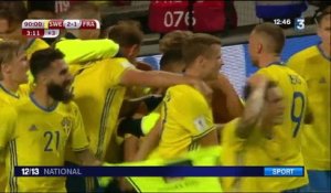 Football : la défaite de la France face à la Suède