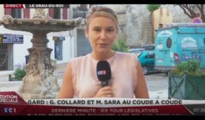 Législatives 2017 : Une journaliste fait un lapsus en appelant Gilbert Collard "connard" (vidéo)
