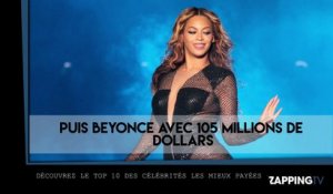 Le top 10 des célébrités les mieux payées de l’année 2017 selon Forbes (vidéo)