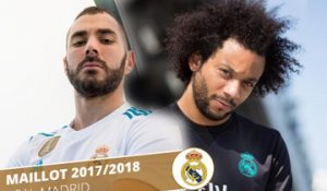 Les nouveaux maillots du Real Madrid pour la saison 2017/2018