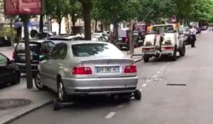 Un gros fail lors d'un enlèvement d'une BMW