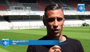 Les premiers mots de Mickaël Barreto