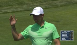 Golf - US Open - Superbe putt de Rory McIlroy qui réalise un eagle au 2