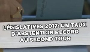 Législatives 2017: Une abstention record