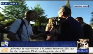 Richard Ferrand a voté dans son fief breton