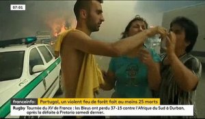 Incendie au Portugal: Un nouveau bilan fait état désormais de 43 morts et 59 blessés dans la région de Leiria