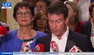 Manuel Valls annonce sa victoire «avec la prudence qui s'impose»