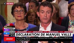 Manuel Valls réélu dans l'Essonne