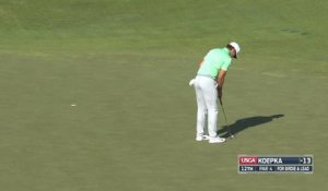 Golf - US Open - Koepka rate le birdie