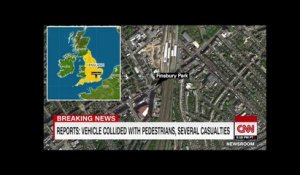 Londres : Une camionnette fonce dans la foule devant une mosquée faisant un mort et dix blessés