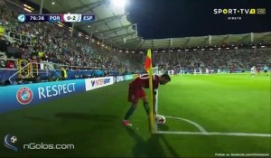 Ce but à l'EURO U21 de Bruma (Portugal) !