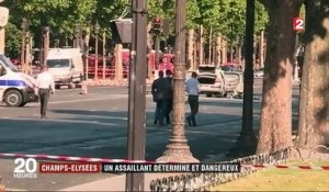 Champs-Élysées : un assaillant déterminé et dangereux