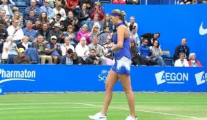 Birmingham - Mladenovic sortie par Kvitova