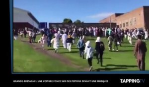 Grande-Bretagne : Une voiture percute des piétons devant une mosquée (Vidéo)