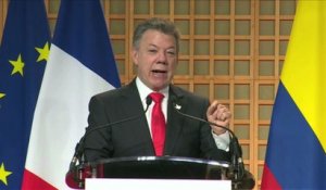 "Aujourd'hui, les FARC cessent d'exister" (président colombien)