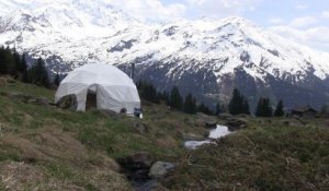 "Terminal F" : découvrez le glamping dans les Alpes suisses