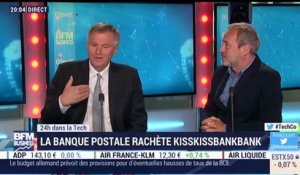 Réaction du PDG de La Banque Postale suite au rachat de KissKissBankBank #TechCo