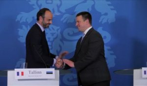 Europe, numérique et sécurité pour Edouard Philippe en Estonie