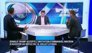Donald Trump accepte l'invitation d'Emmanuel Macron d'assister au défilé du 14 juillet à Paris - 01/07