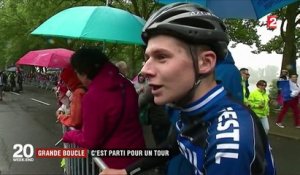 Tour de France 2017 : malgré la pluie, les spectateurs allemands au rendez-vous à Düsseldorf