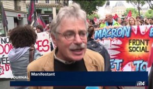 France: Manifestation à Paris contre le projet de loi antiterroriste