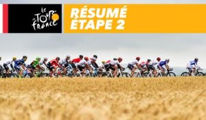 Résumé - Étape 2 - Tour de France 2017