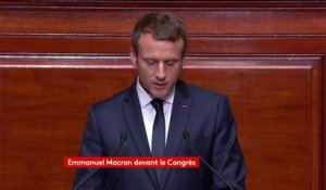 "D'ici la fin de l'année, partout en Europe, nous lancerons des conventions démocratiques pour refonder l'Europe", Emmanuel Macron #CongresVersailles