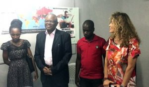 Cérémonie d’au revoir au Dg Da Trinidad et l’archiviste Maurice Azilinion