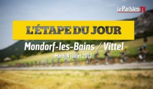 Tour de France . Etape 4 : Mondorf-les-Bains-Vittel