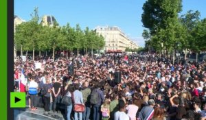 La France insoumise manifeste à Paris contre le «coup de force» de Macron au Congrès