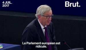 Absentéisme : grosse embrouille au Parlement européen entre Jean-Claude Juncker et Antonio Tajani
