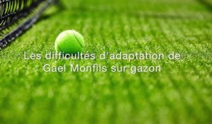 Wimbledon - Gael Monfils : "Mon style de jeu n'est pas adapté au gazon"