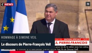 L'hommage de Pierre-François Veil à sa mère, Simone Veil