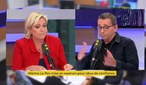 Marine Le Pen prend la défense de la ministre du Travail
