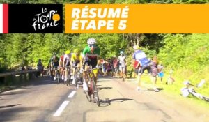 Résumé - Étape 5 - Tour de France 2017