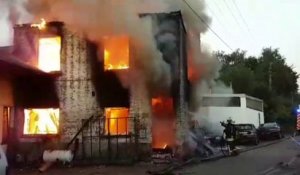 Jemeppe-sur-Sambre: un incendie ravage un atelier à Moustier