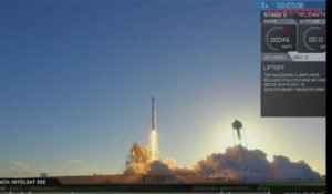 Après 2 reports, Space X lance avec succès un satellite Intelsat