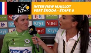 L'interview du maillot vert ŠKODA - Étape 6 - Tour de France 2017