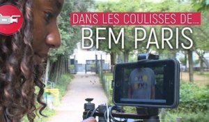 À BFM Paris, les journalistes filment avec un iPhone, on a suivi l'un d'eux (REPORTAGE)