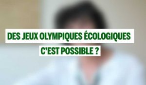 Des jeux olympiques écologiques, c’est possible ?
